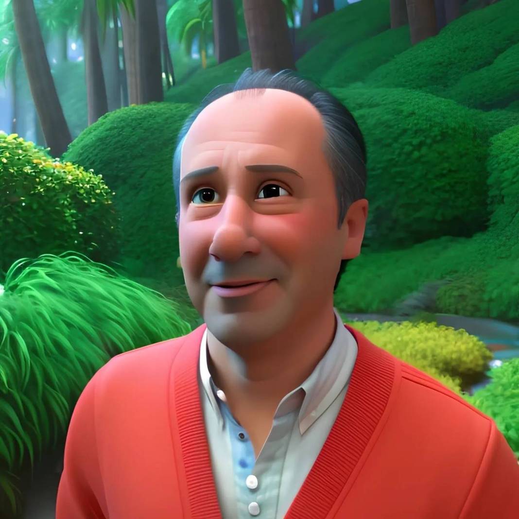 Siyasi liderler, çizgi film karakteri oldu! Yapay zeka ile siyasetin 'Disney' hali 11